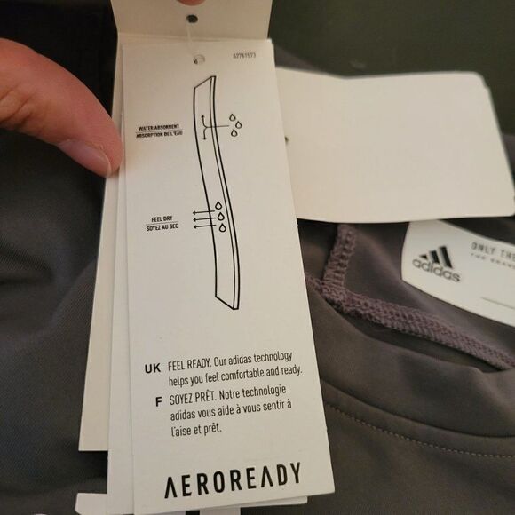 Adidas AEROREADY NC State Training Tee (size XL) - Picture 7 of 8